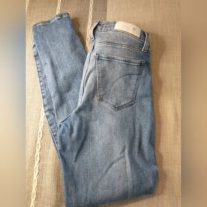 Joe's Jeans "The Charlie" high rise skinny ankle. Size 29 distressed